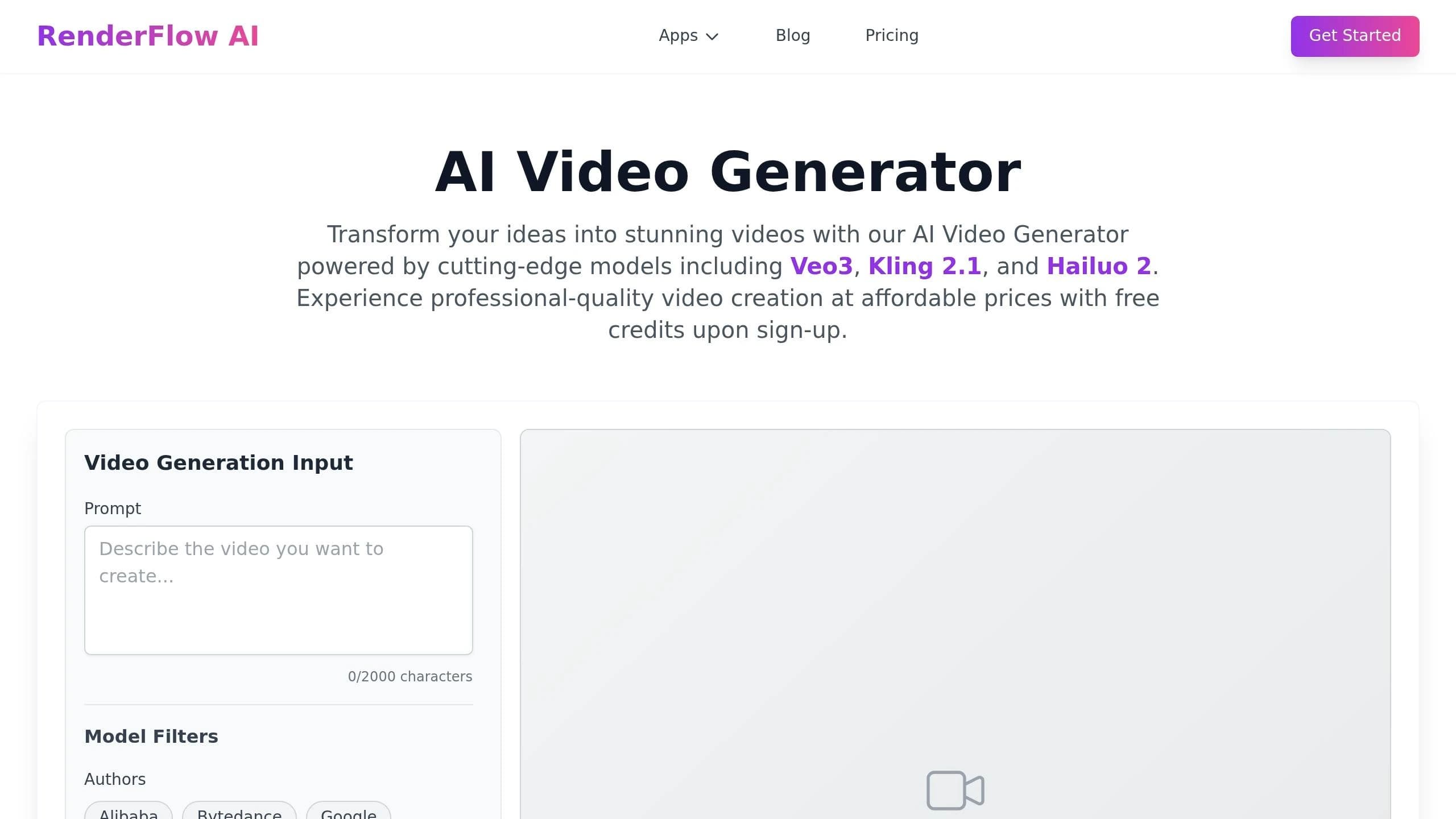 ブランド動画のためのRenderFlow AIスマートテンプレートエンジン