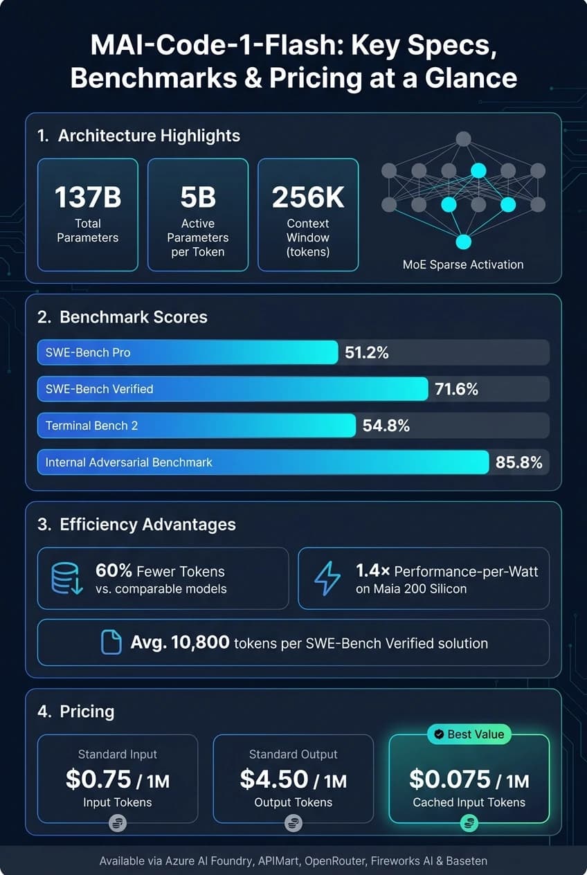 MAI-Code-1-Flash coding model overview
