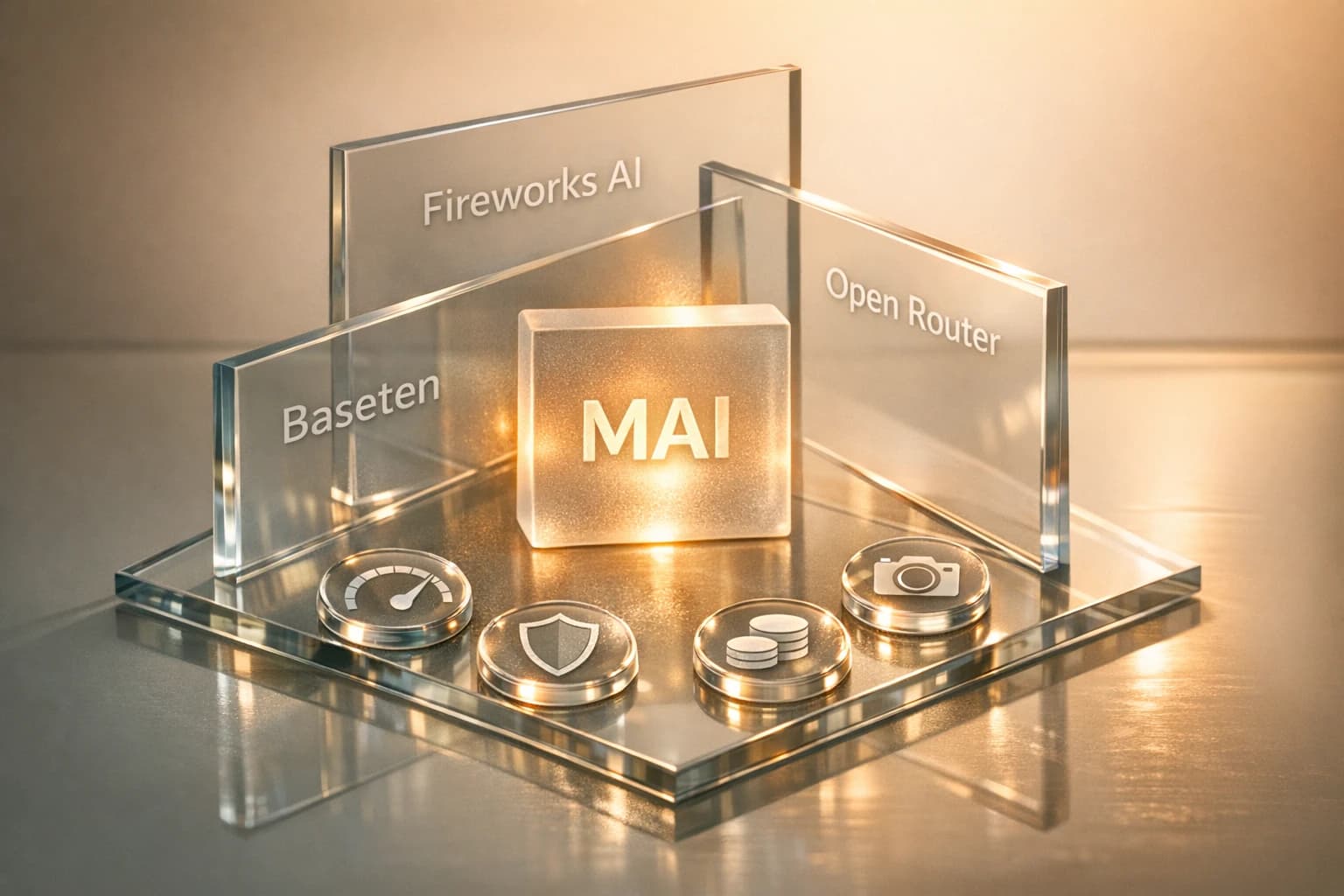 MAI Models on Fireworks, Baseten, Open Router