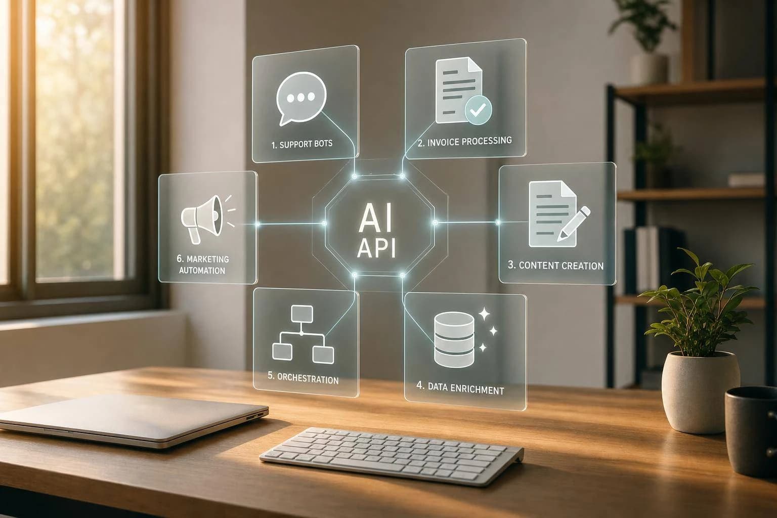 業務自動化で効果が出るAI API活用例
