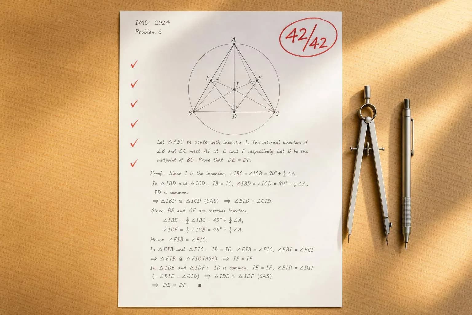 dots-note-3.0 Achieves a Perfect IMO Score
