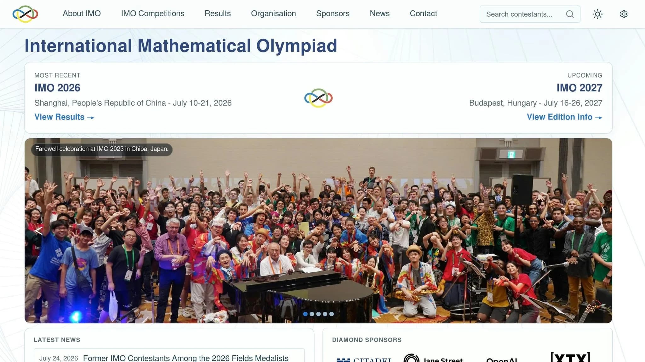 International Mathematical Olympiad