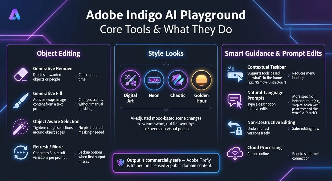 Adobe Indigo AI 工具:功能与优势一览
