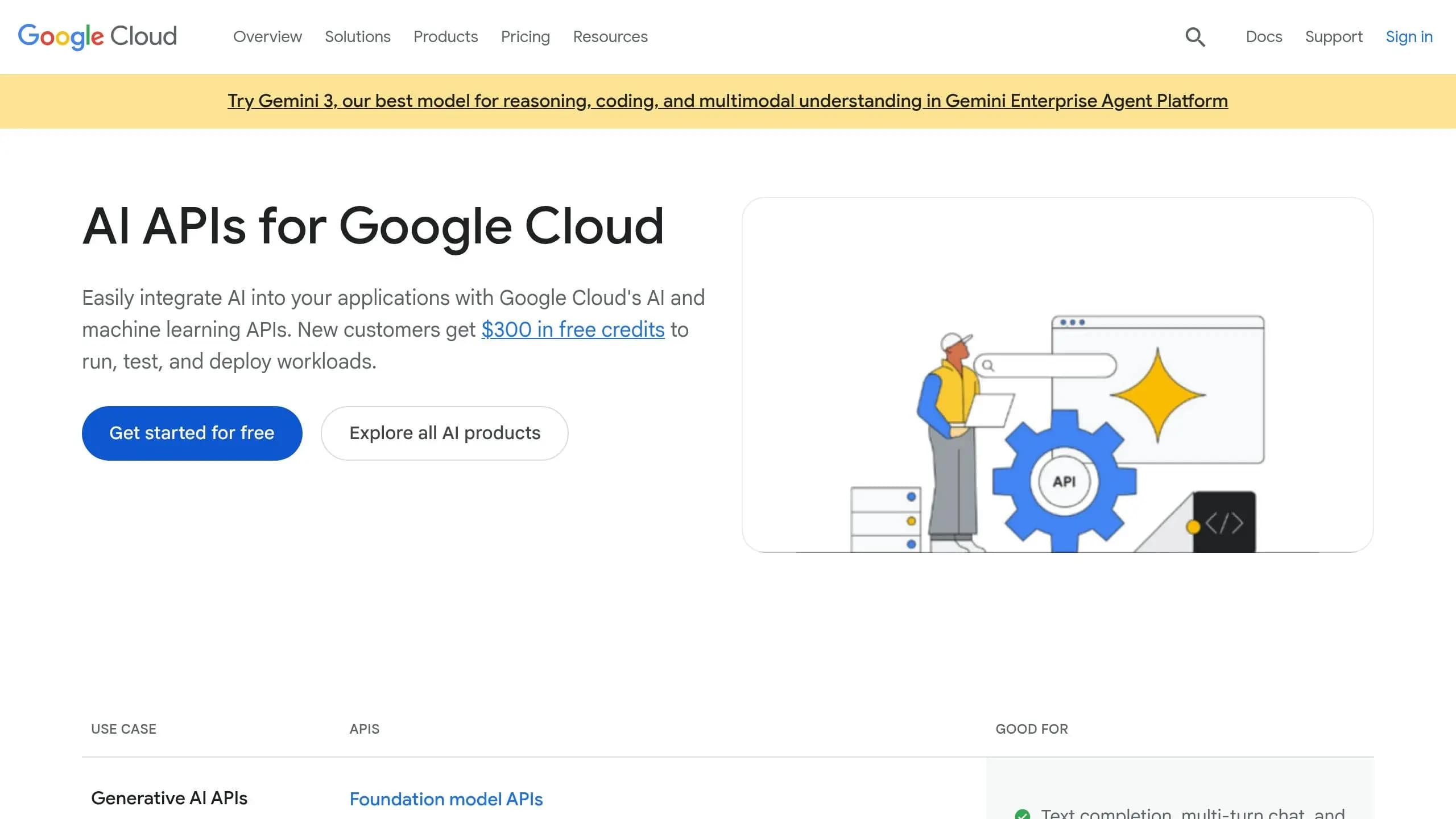 Google Cloud AI Gemini model lineup with Flash and Pro tier pricing