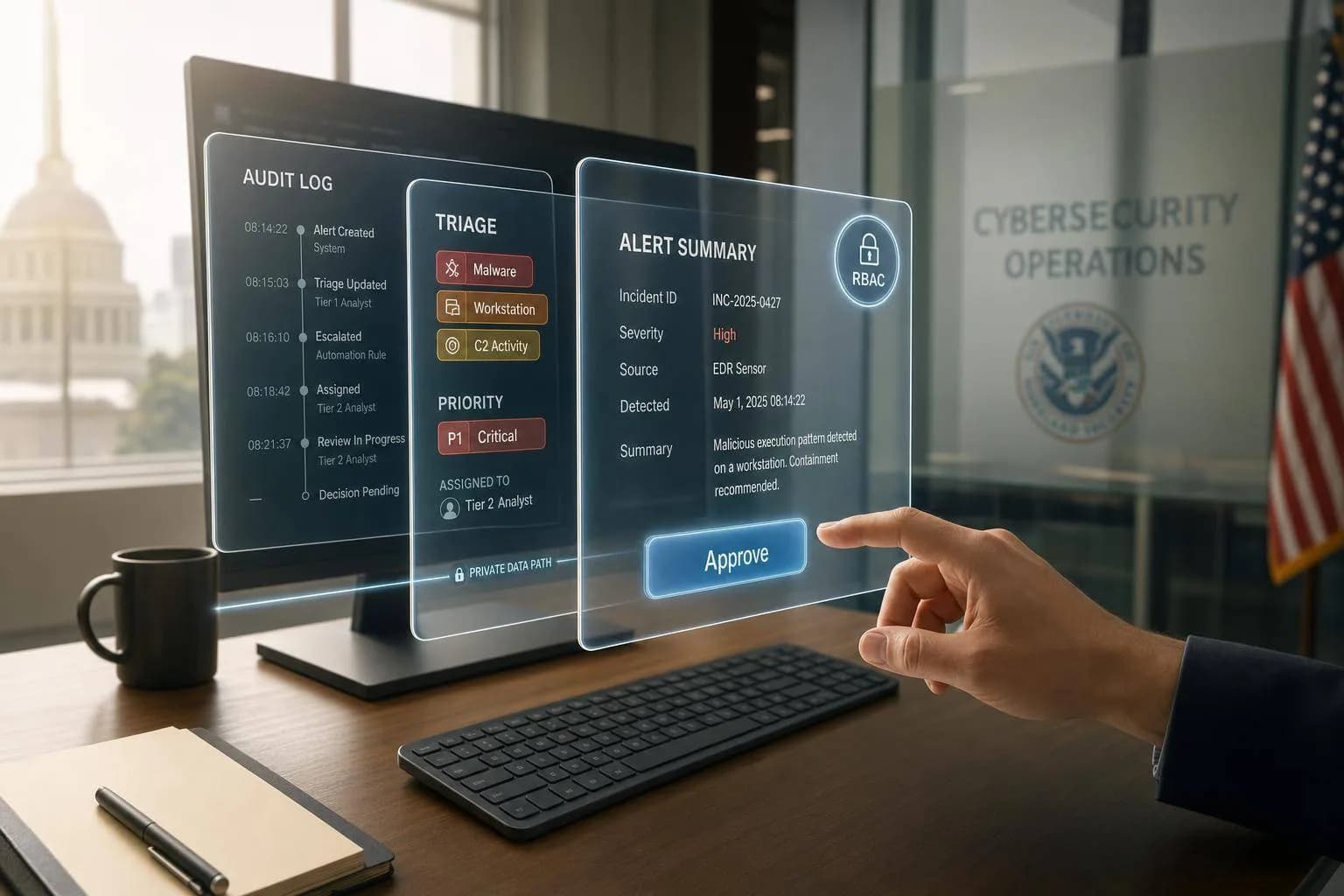 Claude in Government Cybersecurity Workflows