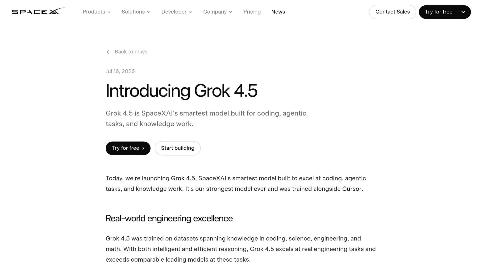 Grok 4.5