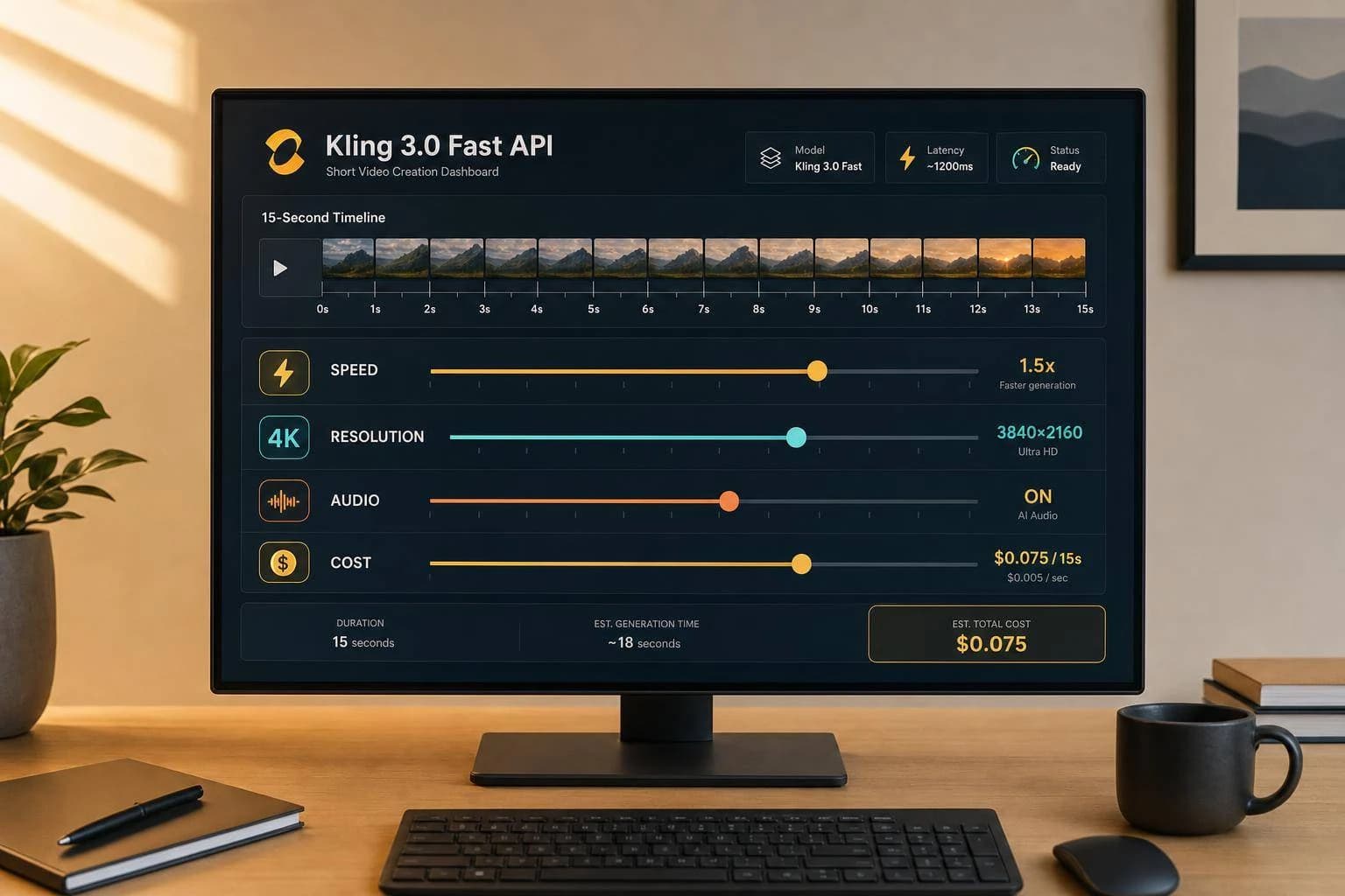 Kling 3.0 Fast API:가격, 기능 및 이용 방법