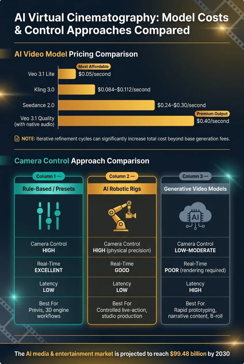 AI 가상 촬영: 제어 접근과 비용 비교