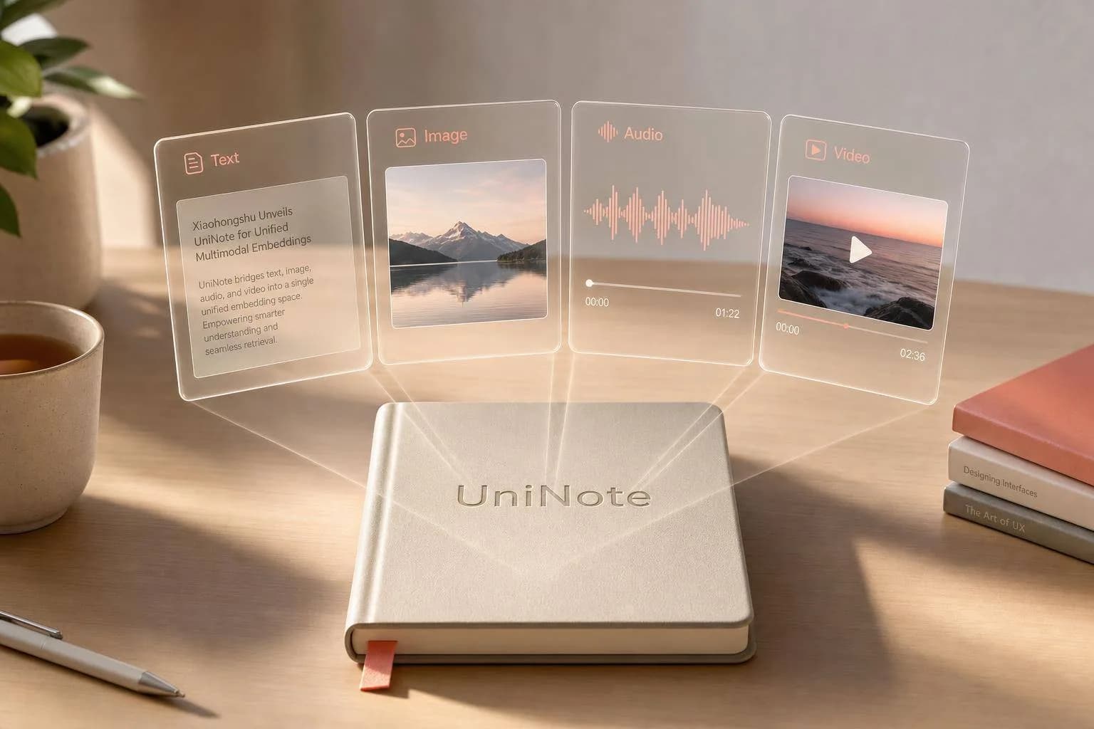 UniNote:통합 멀티모달 임베딩